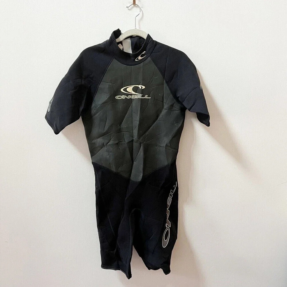 O'Neill Reactor Hybrid Lycra Shorty Youth Wetsuit Sz Large style 0092 Black